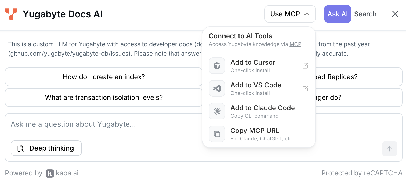 Use MCP Use MCP